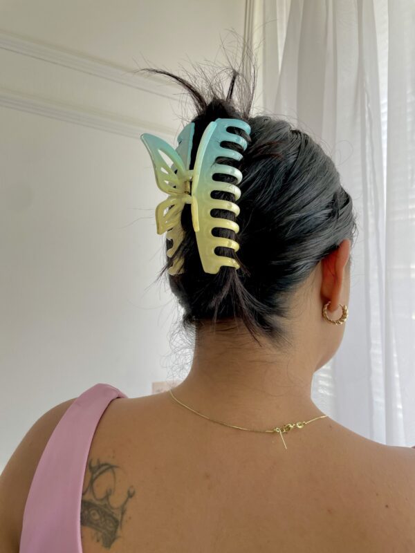 Caimán mariposa doble color