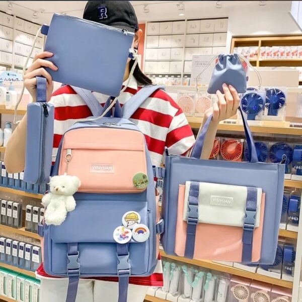Kit de bolsos basic azul