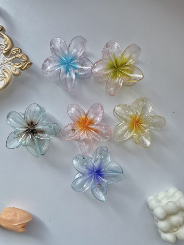 Pinza hawaiana con glitter
