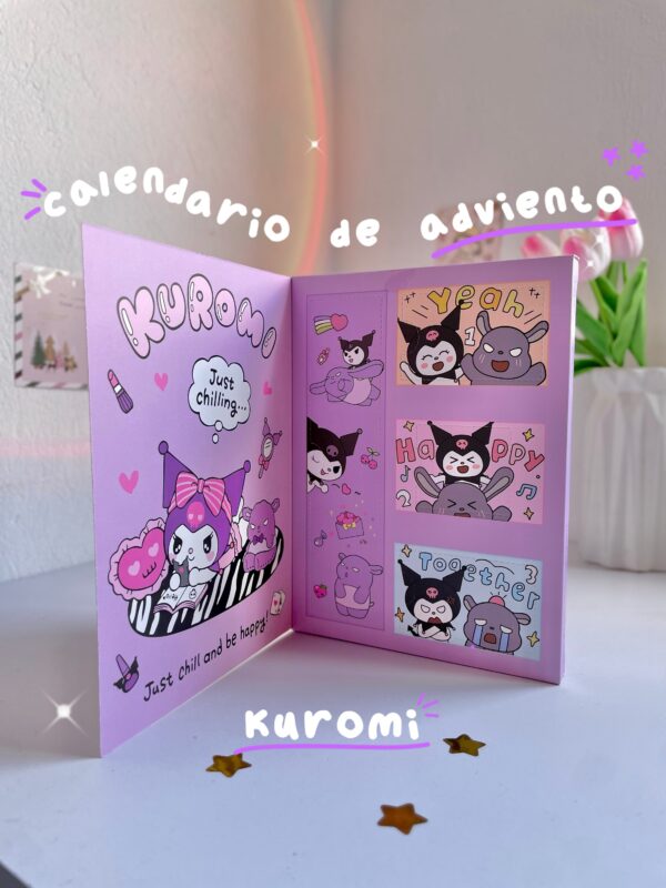 Calendario de adviento kuromi