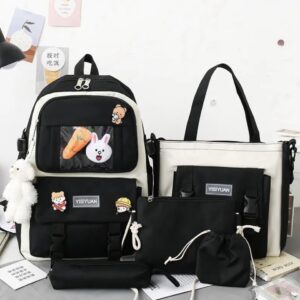 Kit de bolsos zanahoria negro