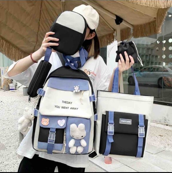 Kit de bolsos doble peluche