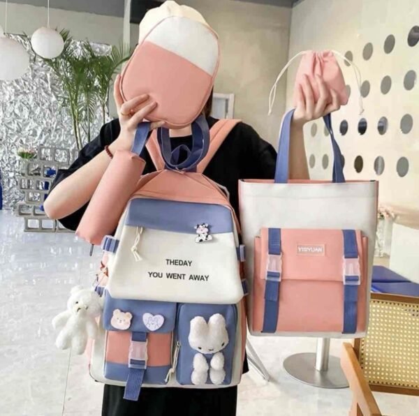 Kit de bolsos doble peluche