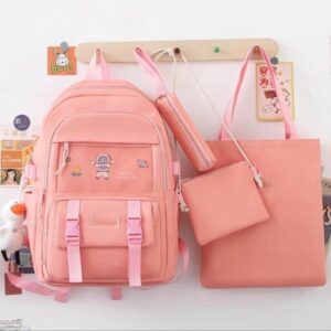Kit de bolsos astronauta rosa