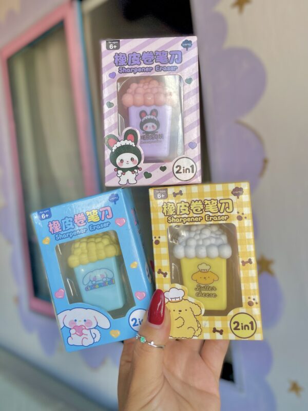 Borrador y sacapuntas Sanrio