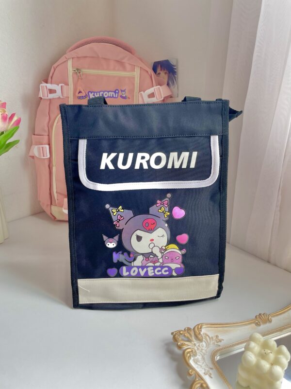 Kit premium kuromi bolso y Lonchera - Image 2