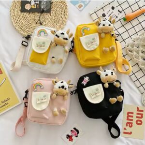 Bolso mano libre de vaquita