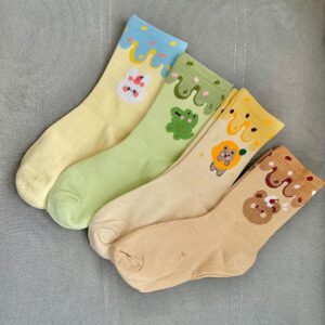 Medias animalitos helado