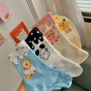 Medias animalitos helado