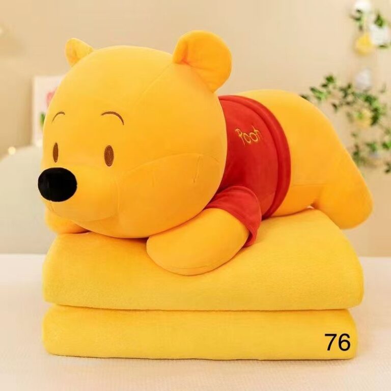 Peluche con cobija Winnie Pooh