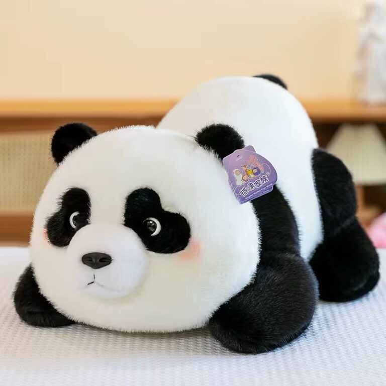 Peluche con cobija panda