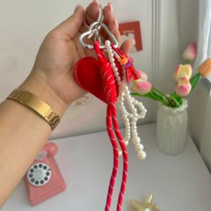 Charms corazón rojo