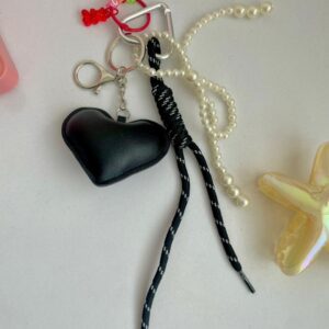 Charms Corazon negro