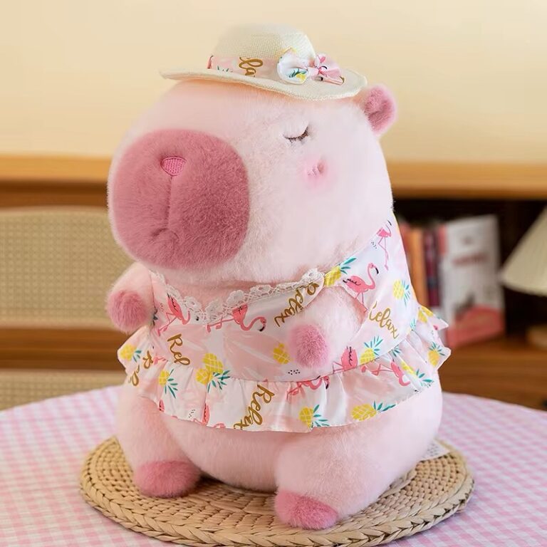 Peluche con cobija capybara playera
